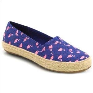 Mia Amore flamingo slip-on shoes size 7